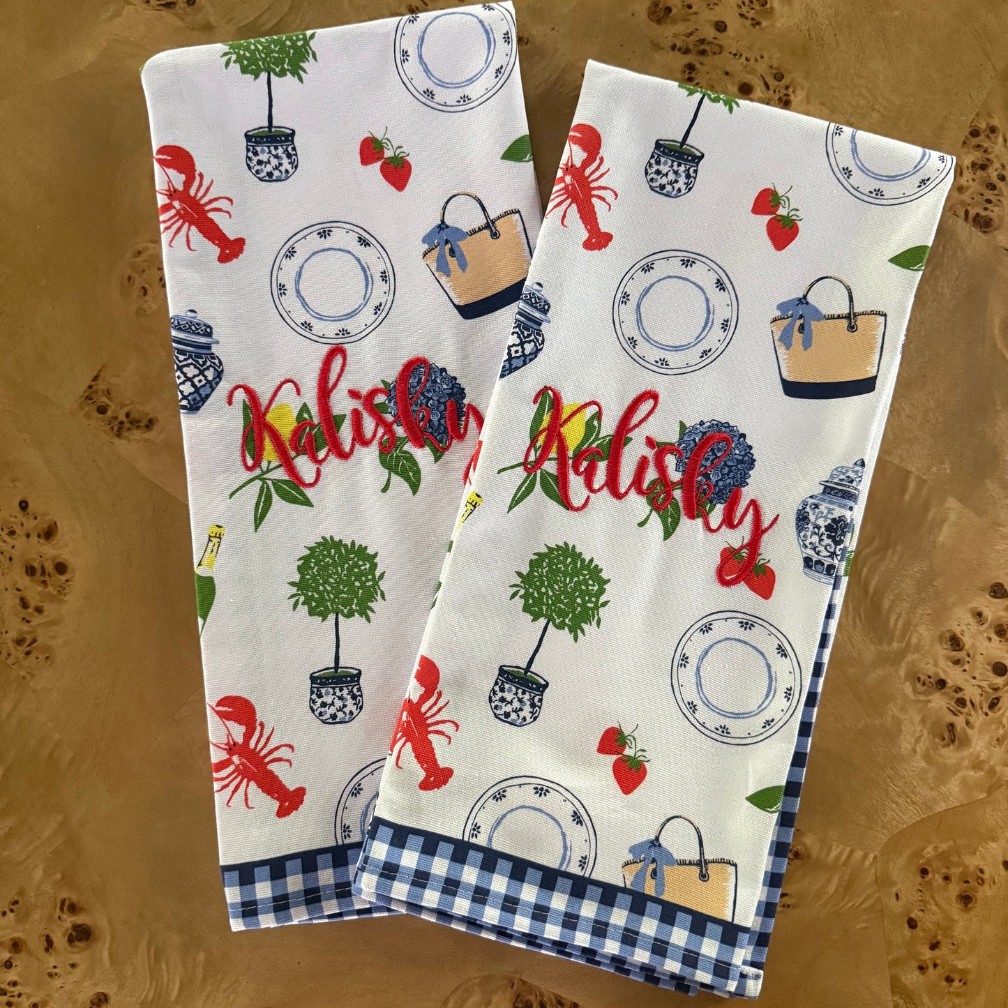 Cotton tea towel