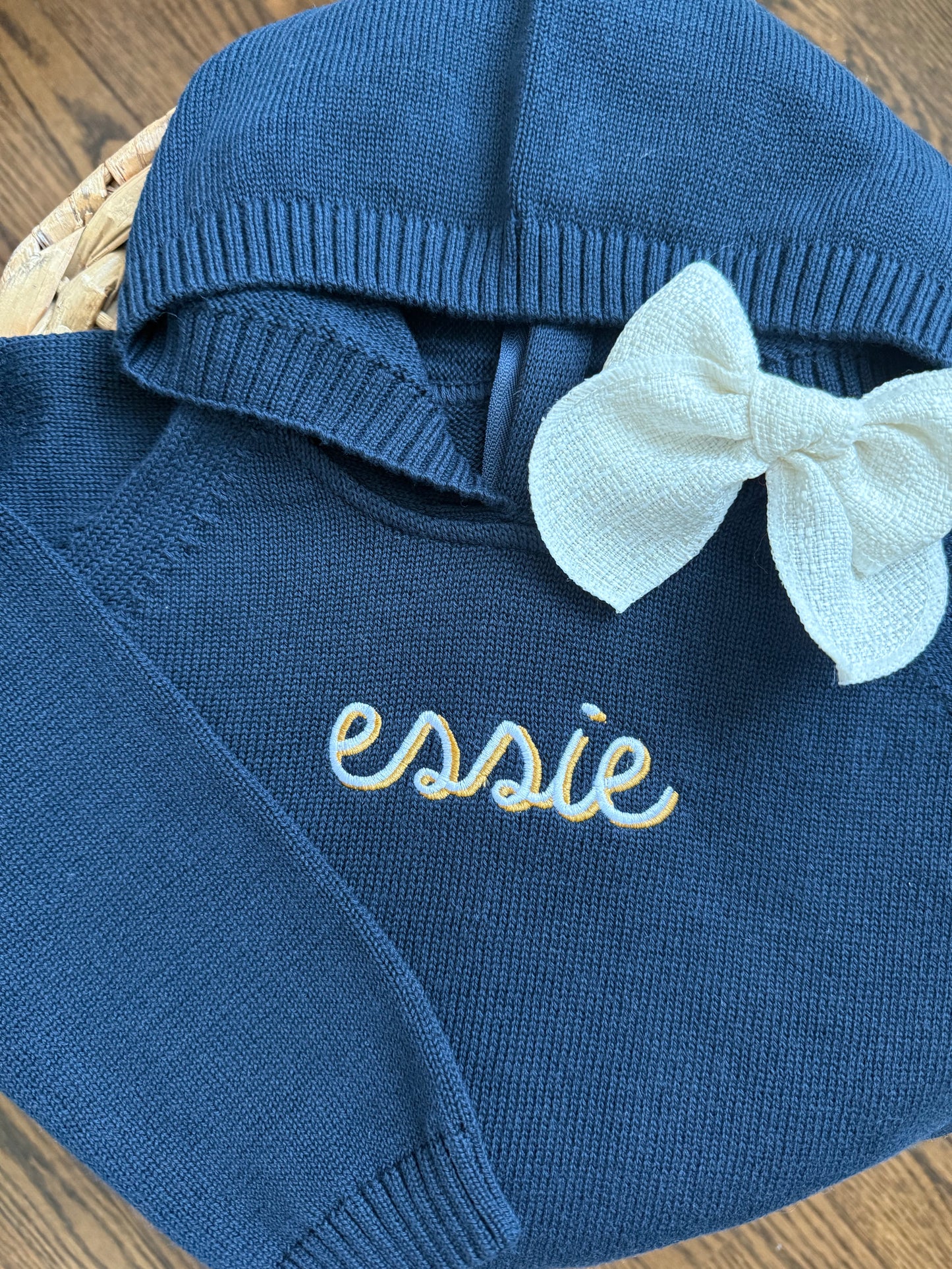Zip Back Hoodie