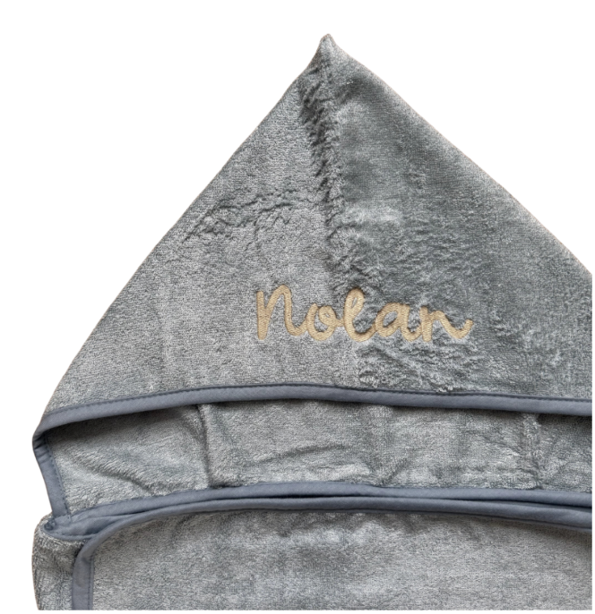 Bamboo cotton hooded towel