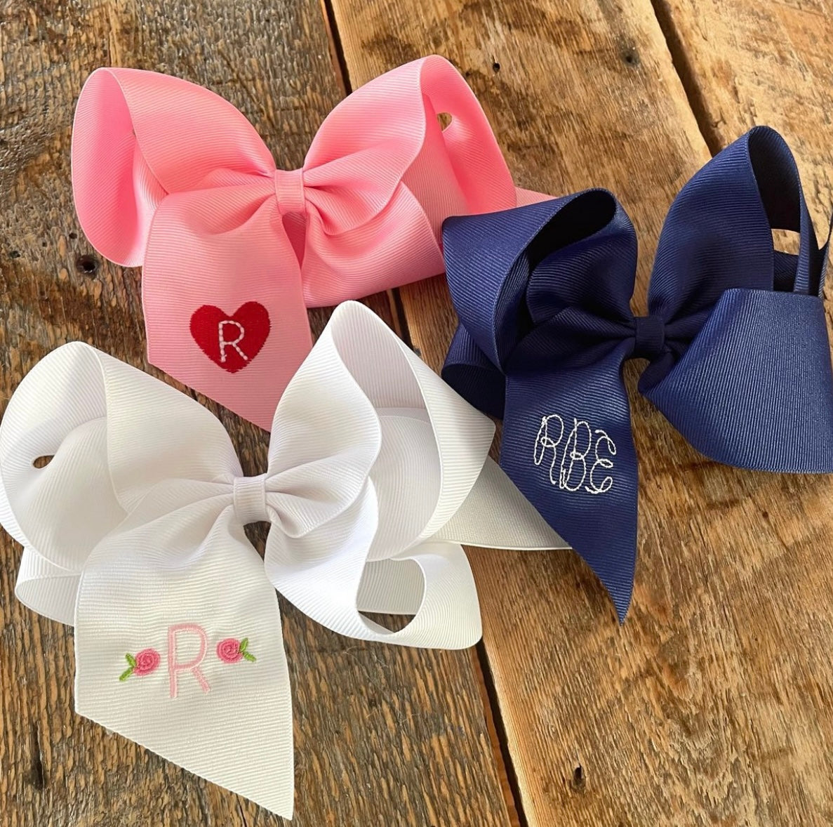 Grosgrain bow