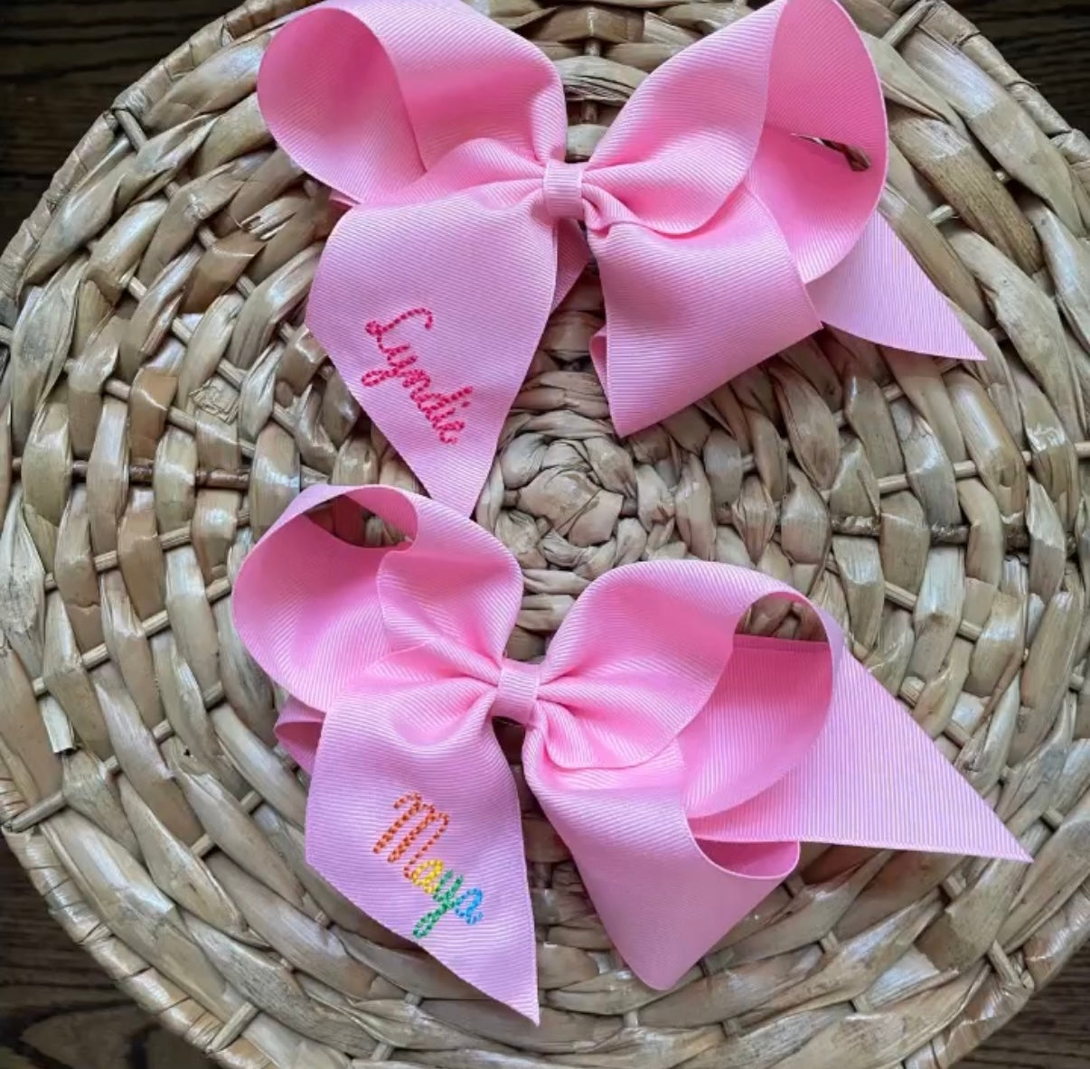 Grosgrain bow