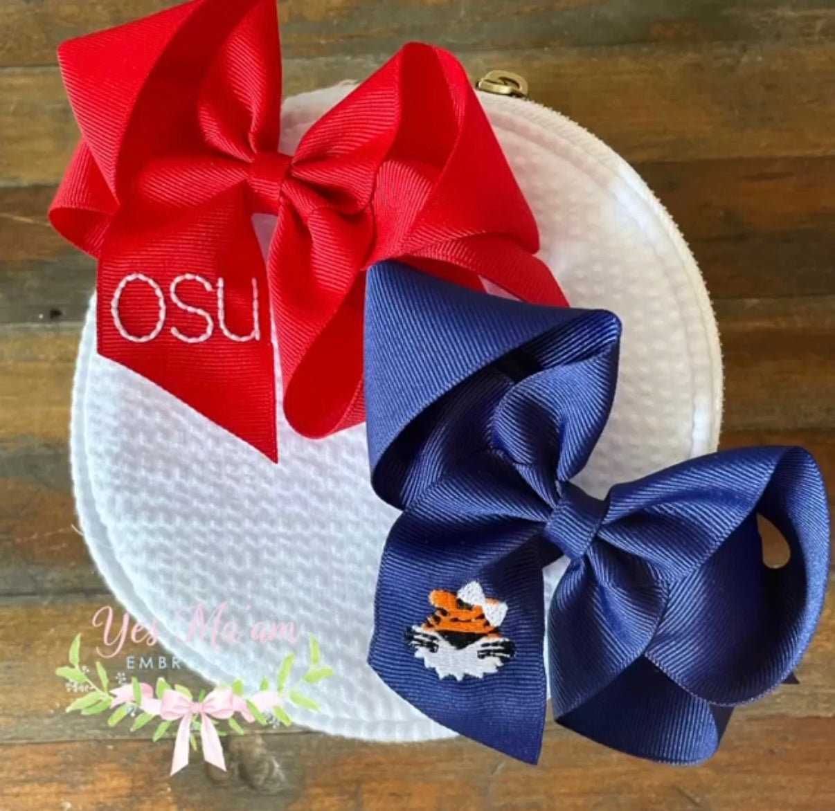 Grosgrain bow