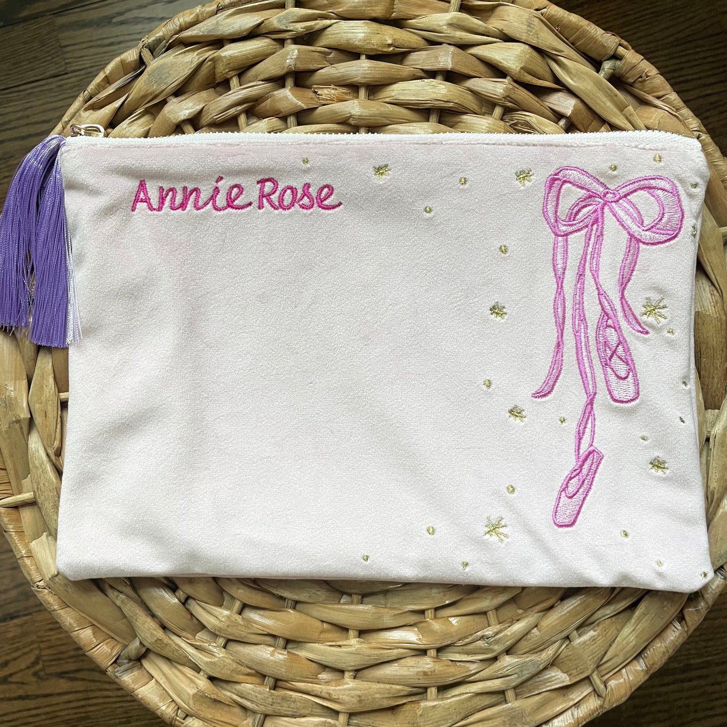 Velvet Ballet Bag