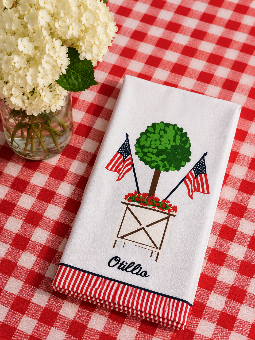 Cotton tea towel