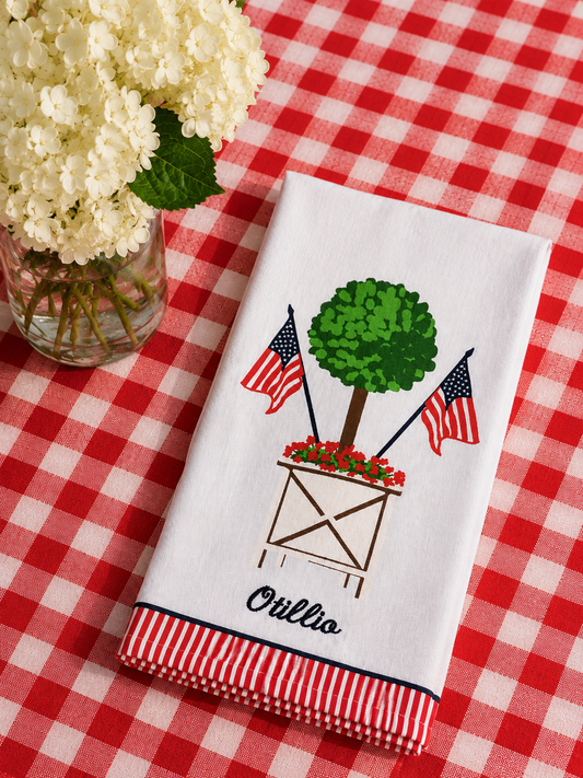 Cotton tea towel