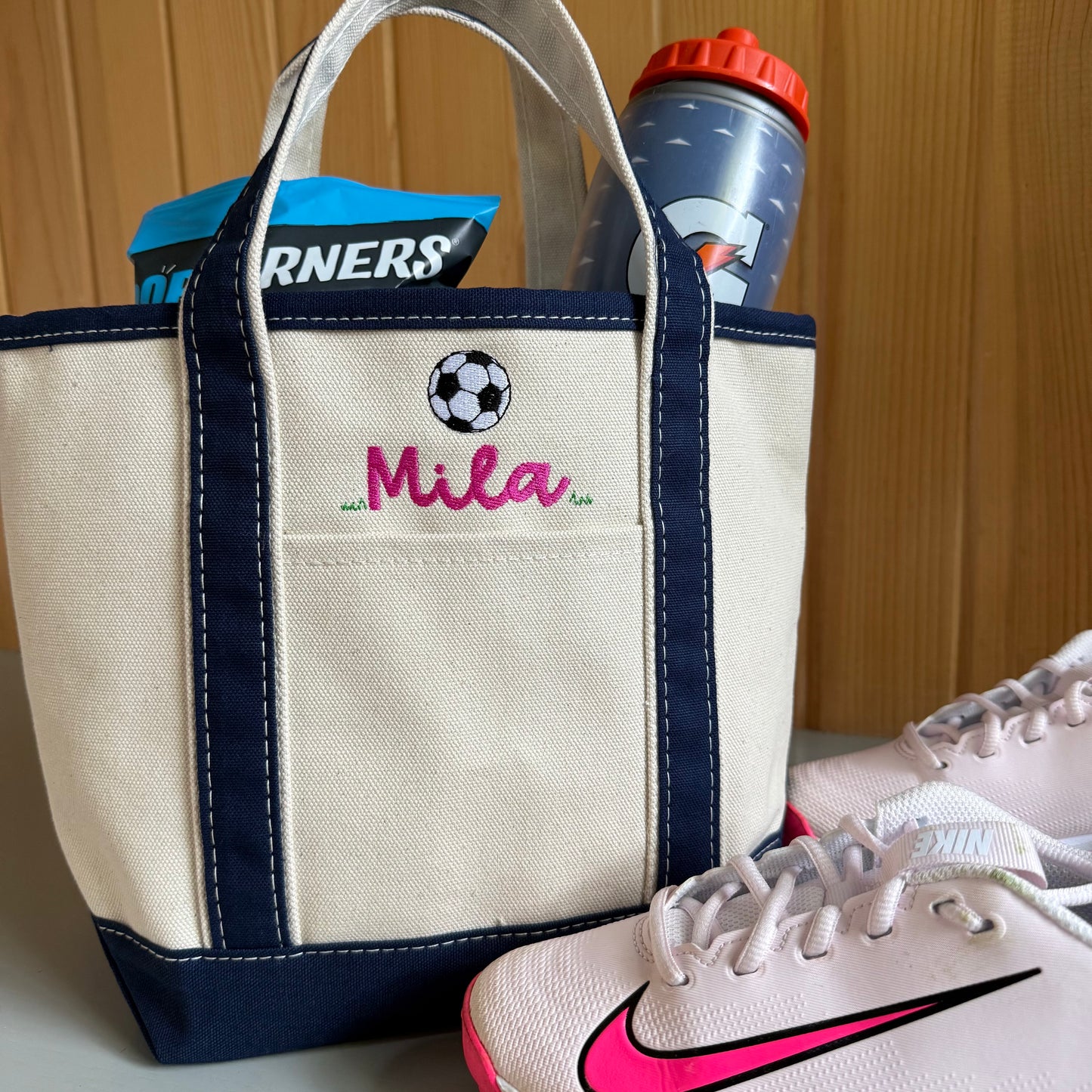 Mini Take-Along Canvas Tote