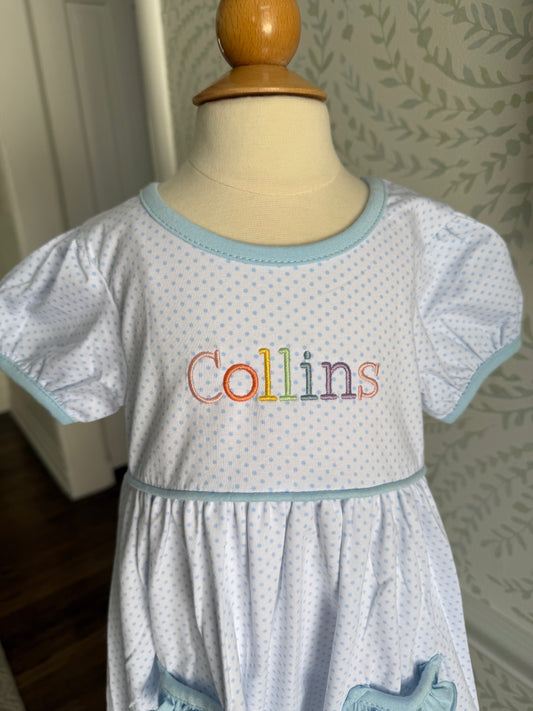 Bitty Dot Pocket Dress