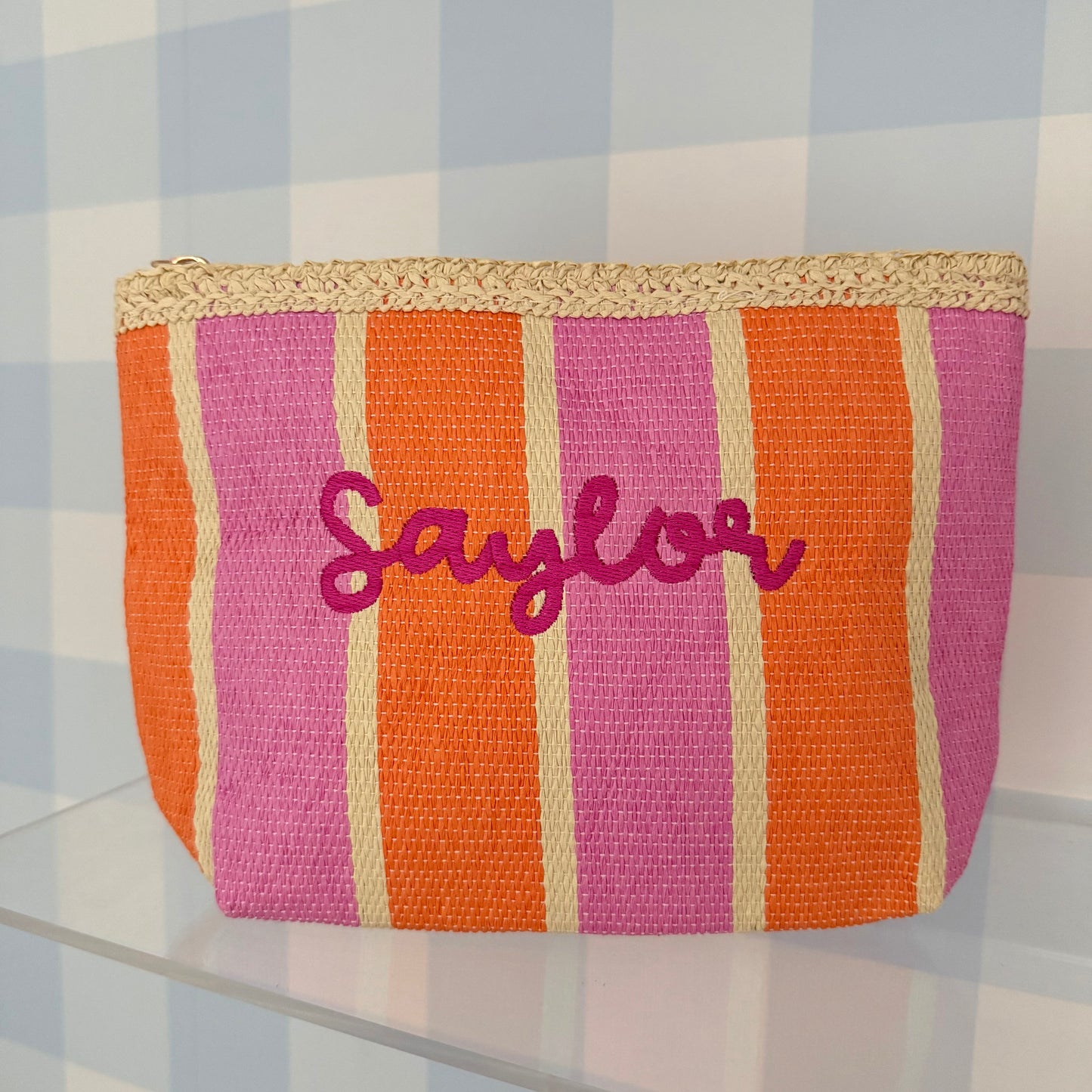 Capri zip pouch