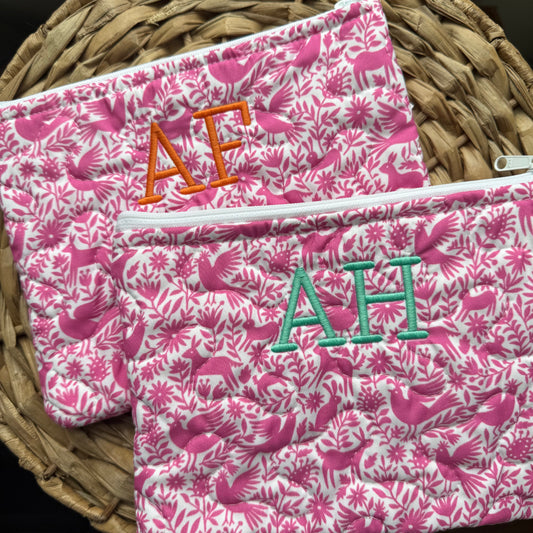 Quilted Peggy pouch