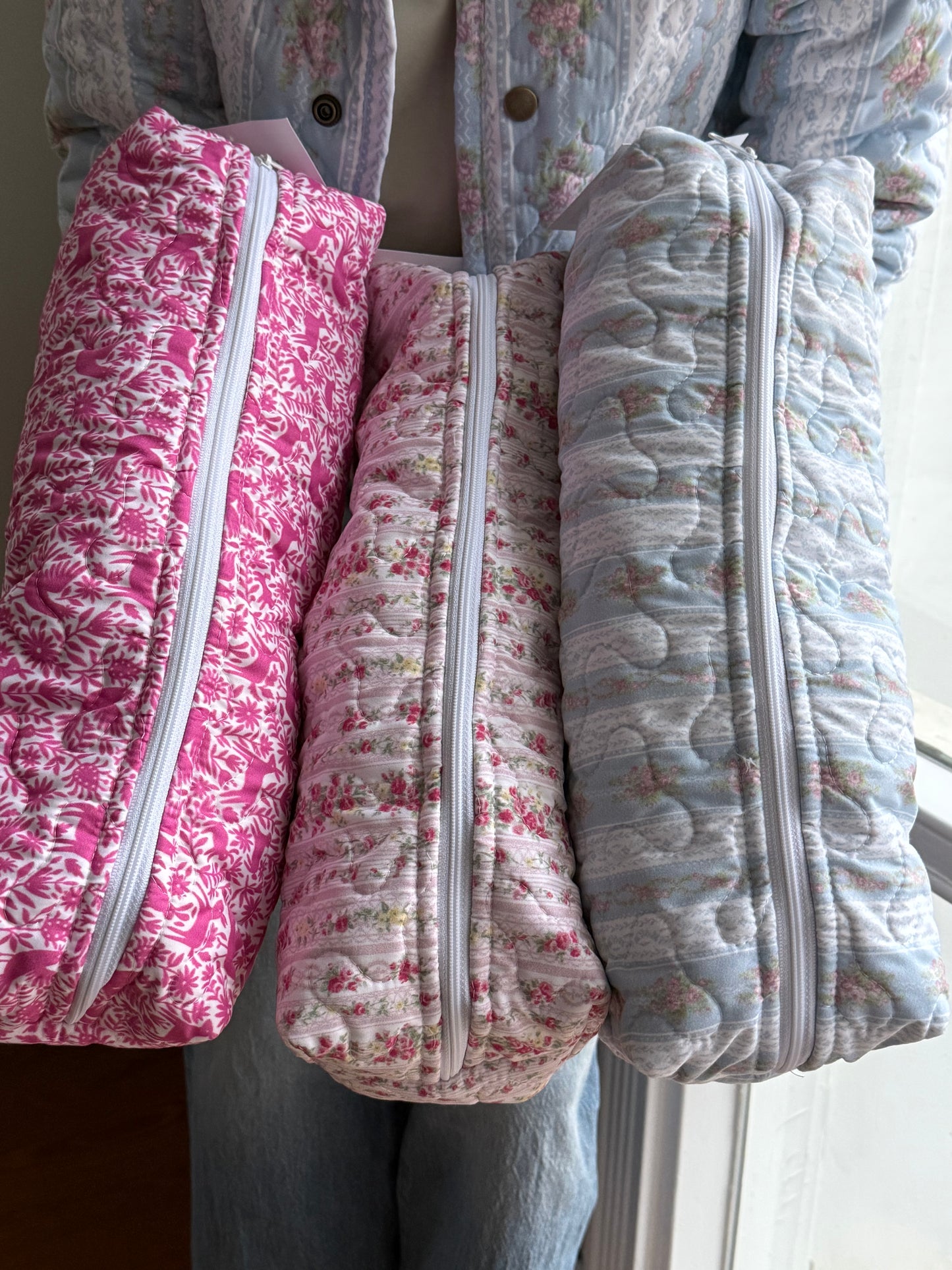 Quilted hot tools (& tiles) bag