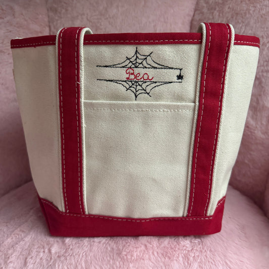 Mini Open Top Canvas Tote