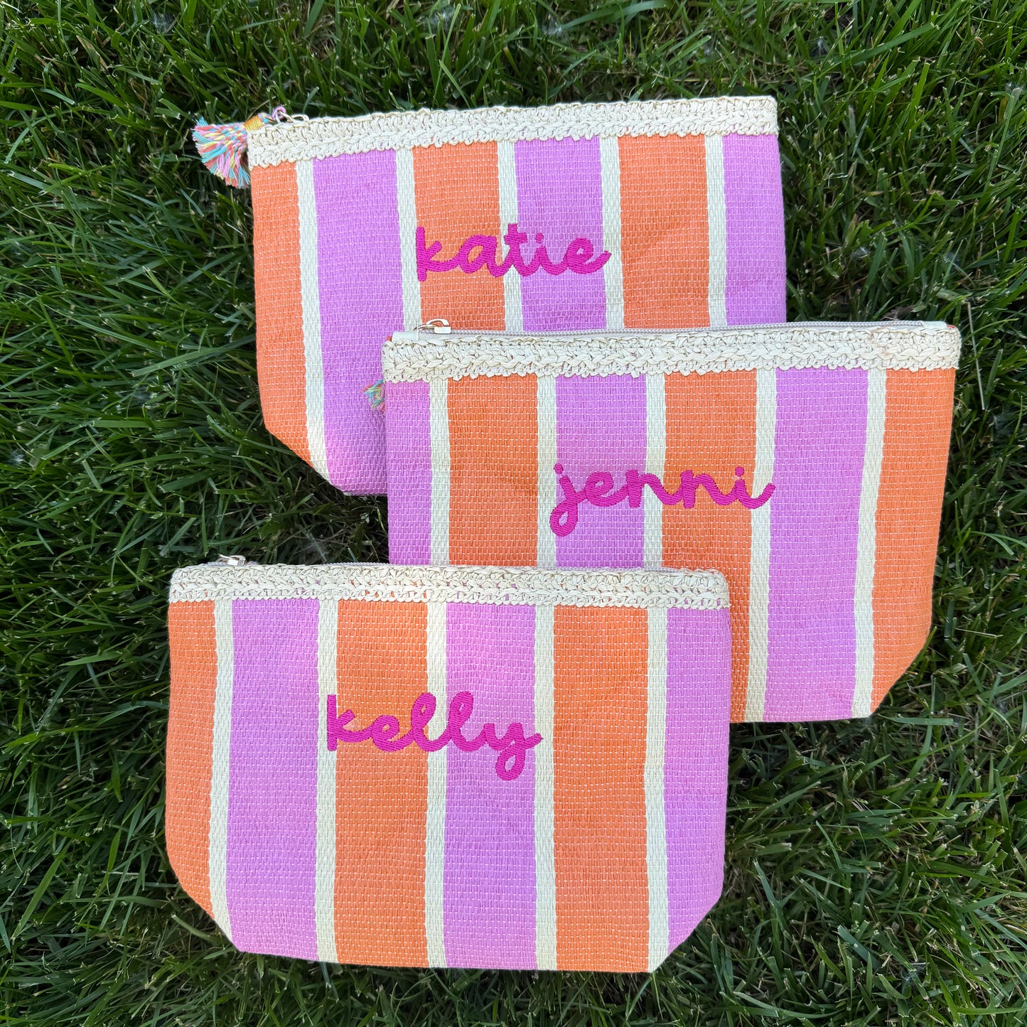 Capri zip pouch