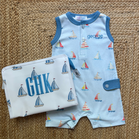 Sail away pima romper