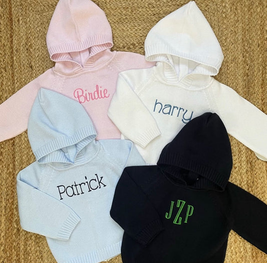 Zip Back Hoodie