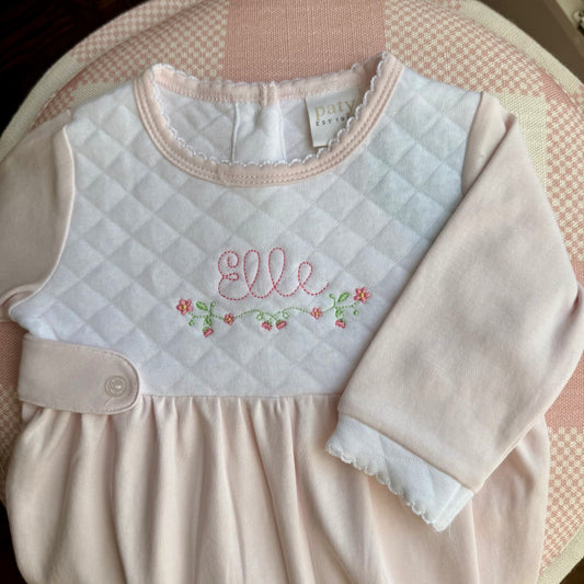 Jacquard romper