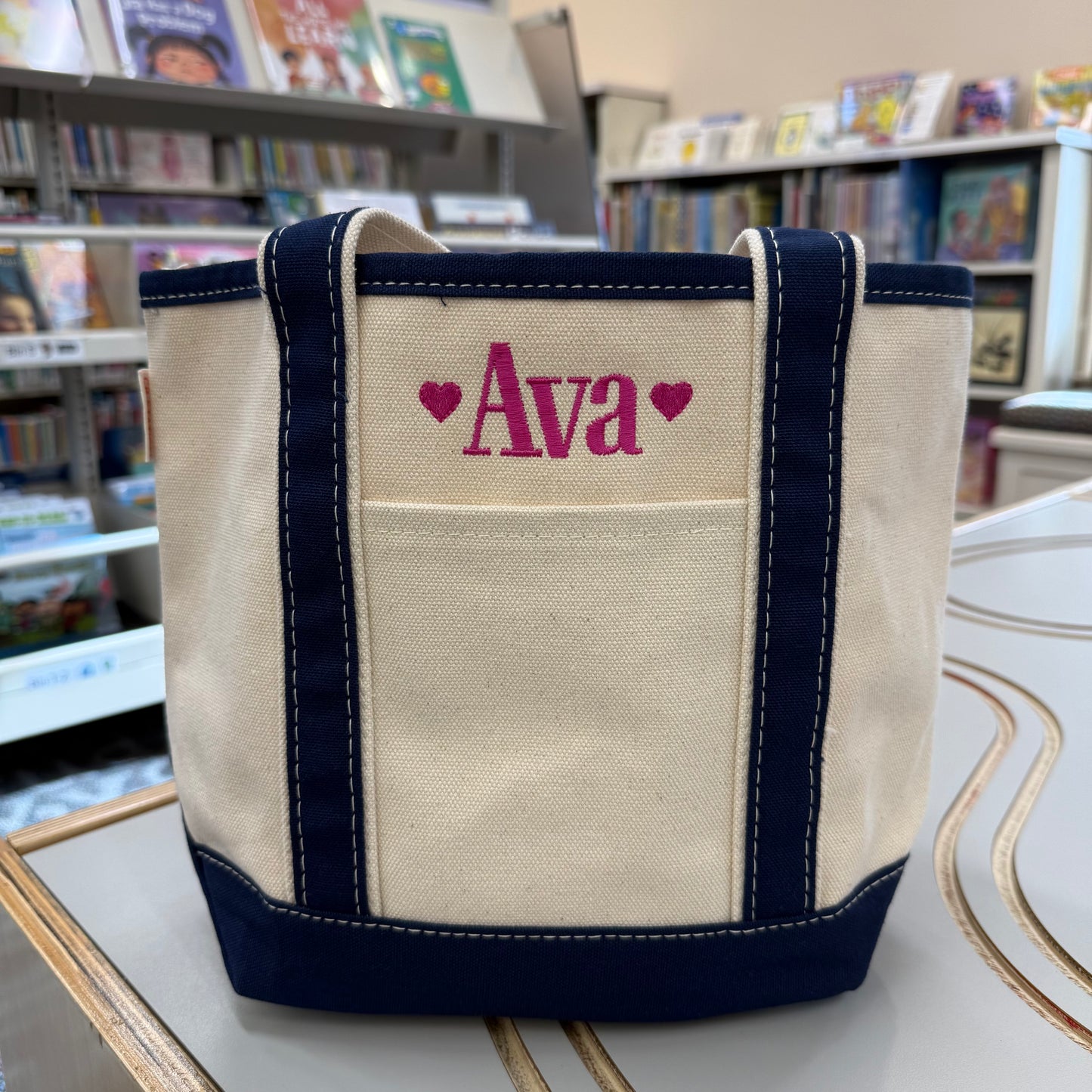 Mini Take-Along Canvas Tote