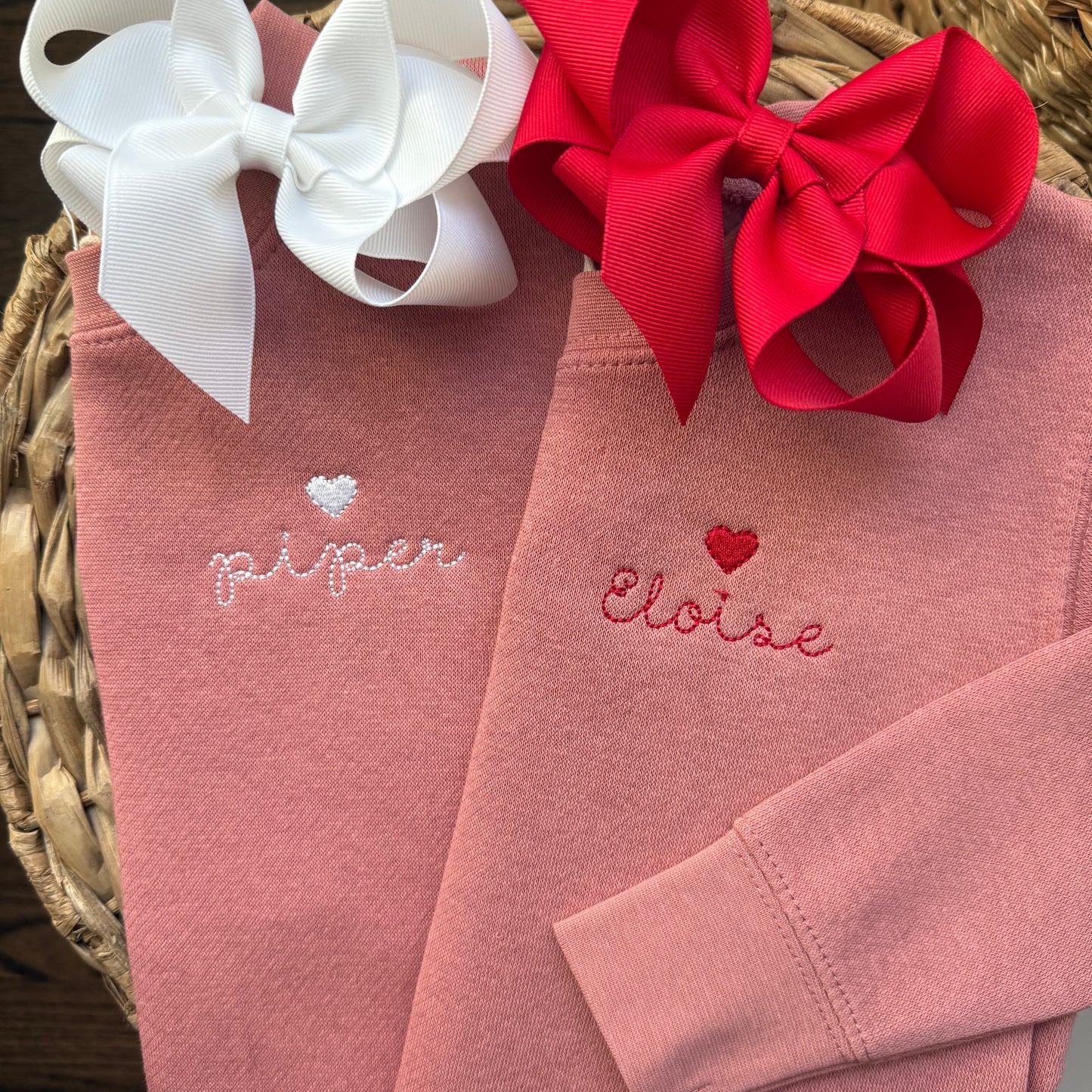 Toddler Crewneck Sweatshirt with Mini Design (included)