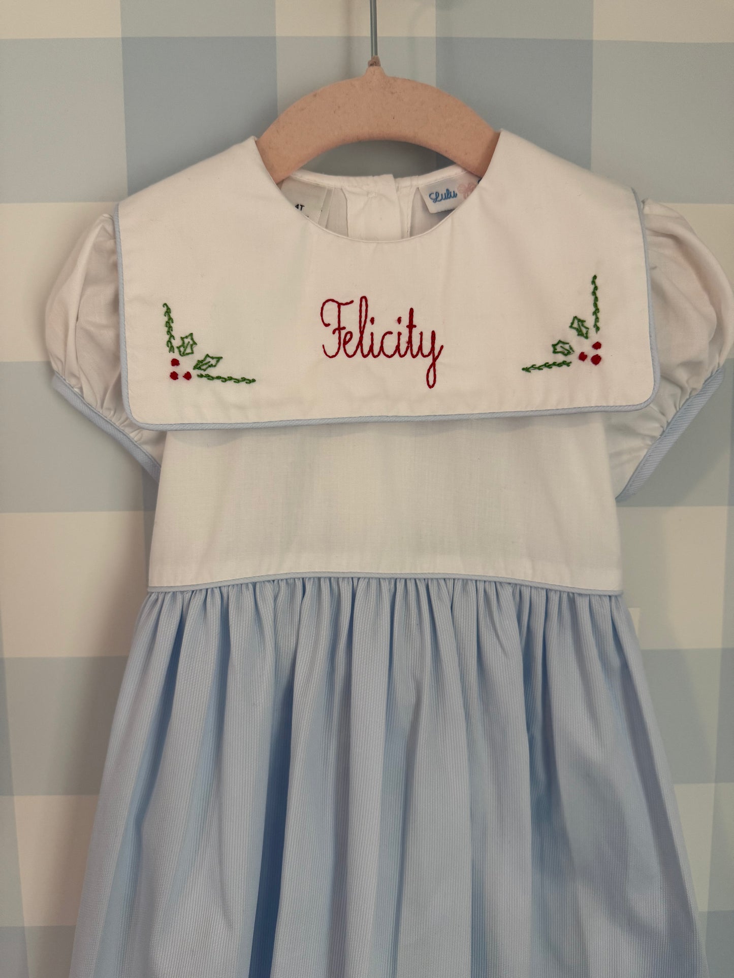 Holly tie back dress
