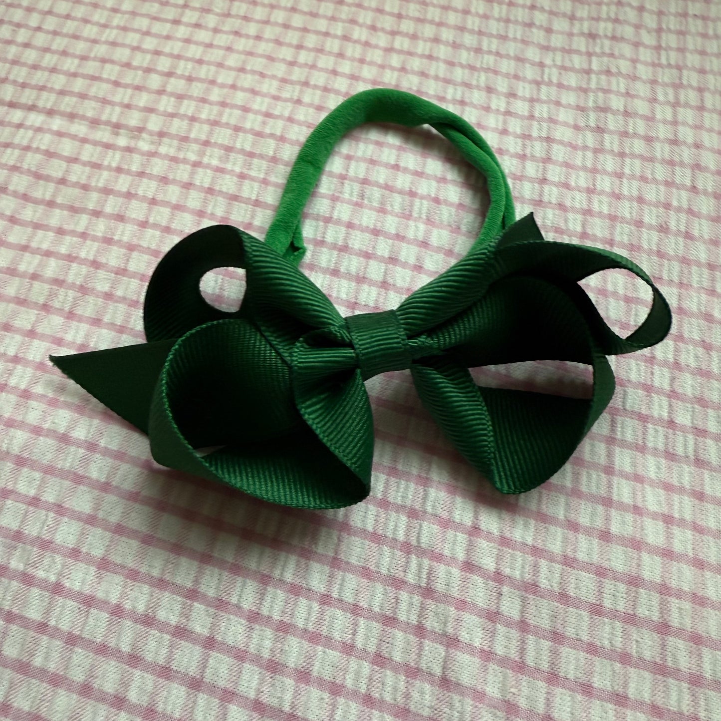 Small grosgrain stretch headband