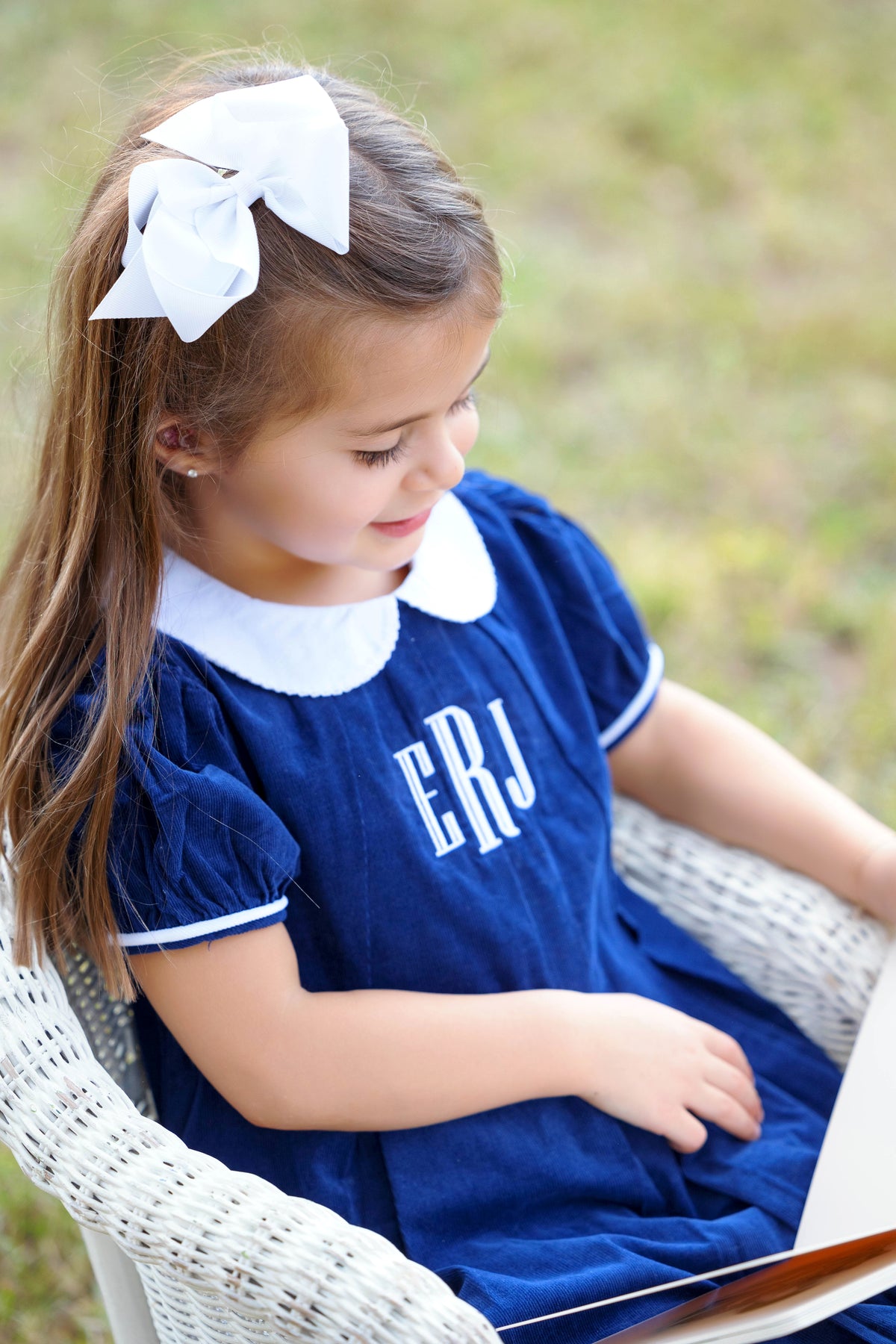 Pleated corduroy dress