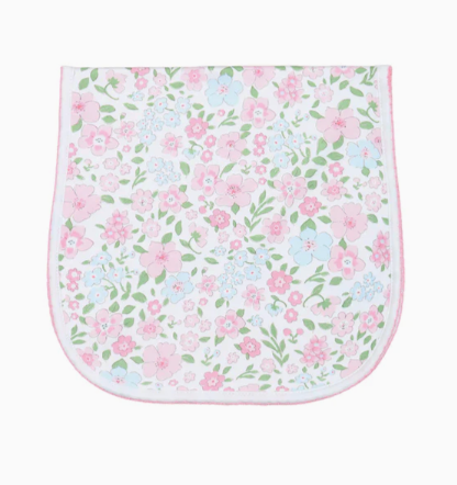 English Garden burp cloth