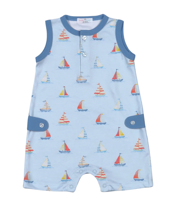 Sail away pima romper