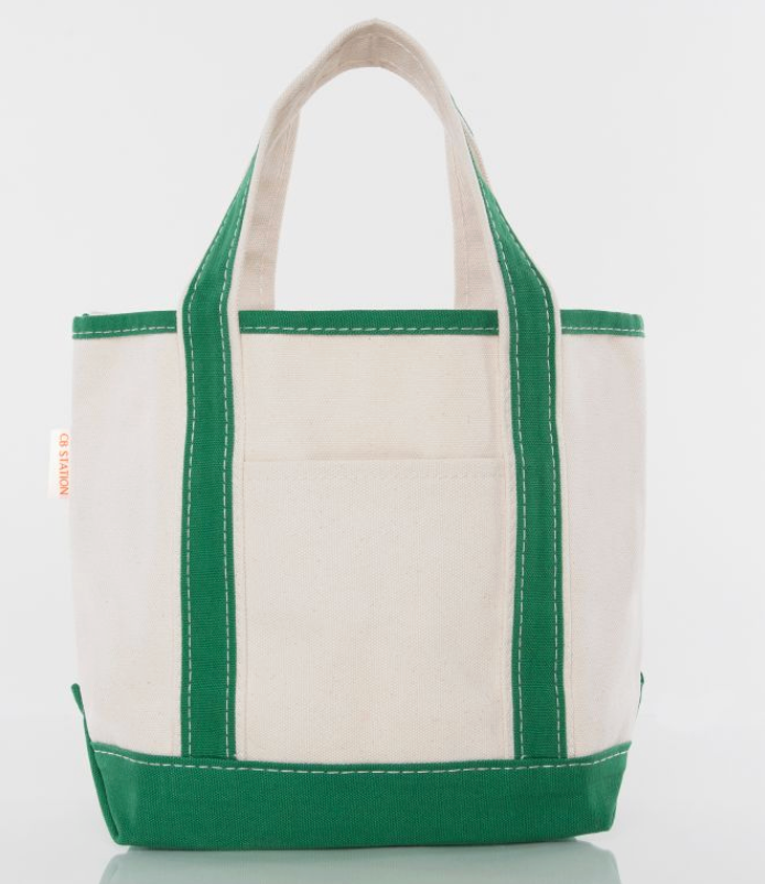 Mini Open Top Canvas Tote