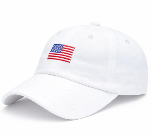 American Flag baseball hat
