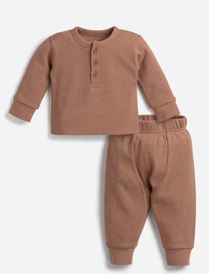 Waffle two-piece set