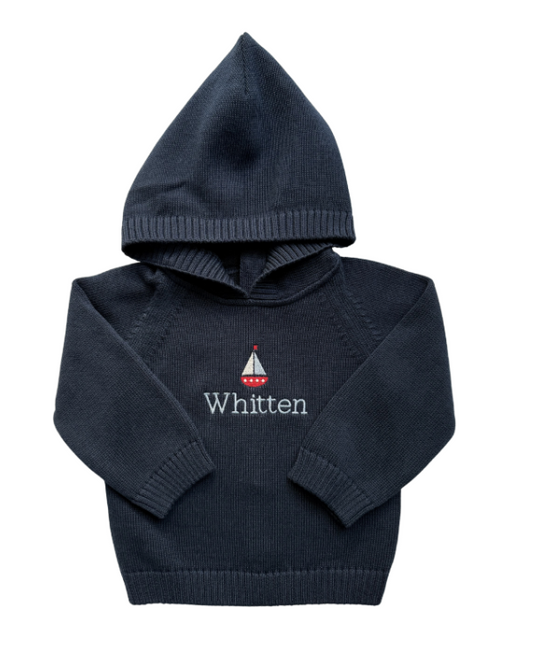 Zip Back Hoodie