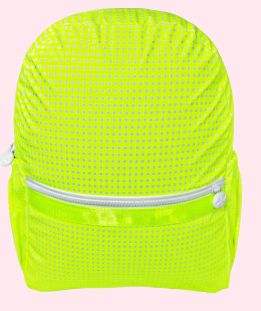 Medium glossy Mint backpack