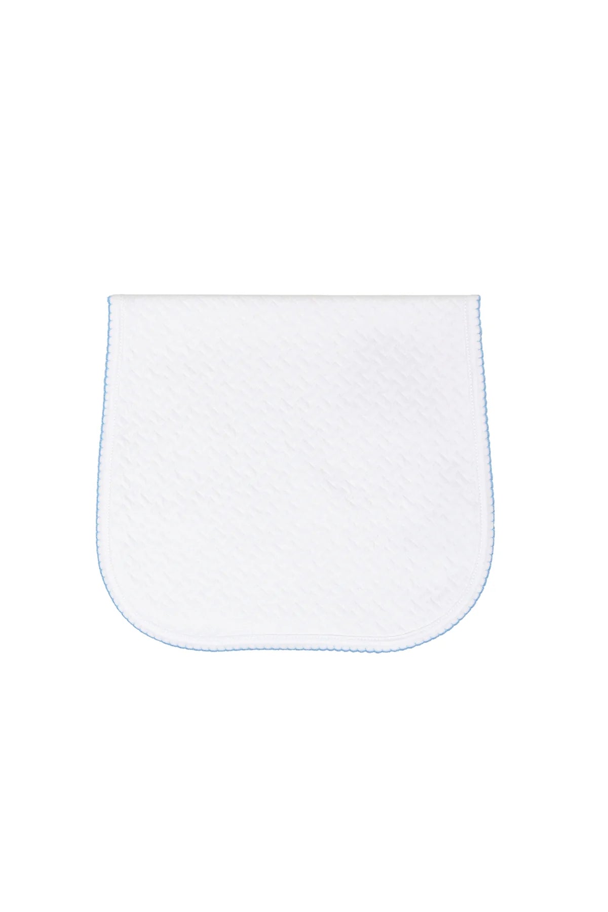 Basket Weave Baby Burp Cloth