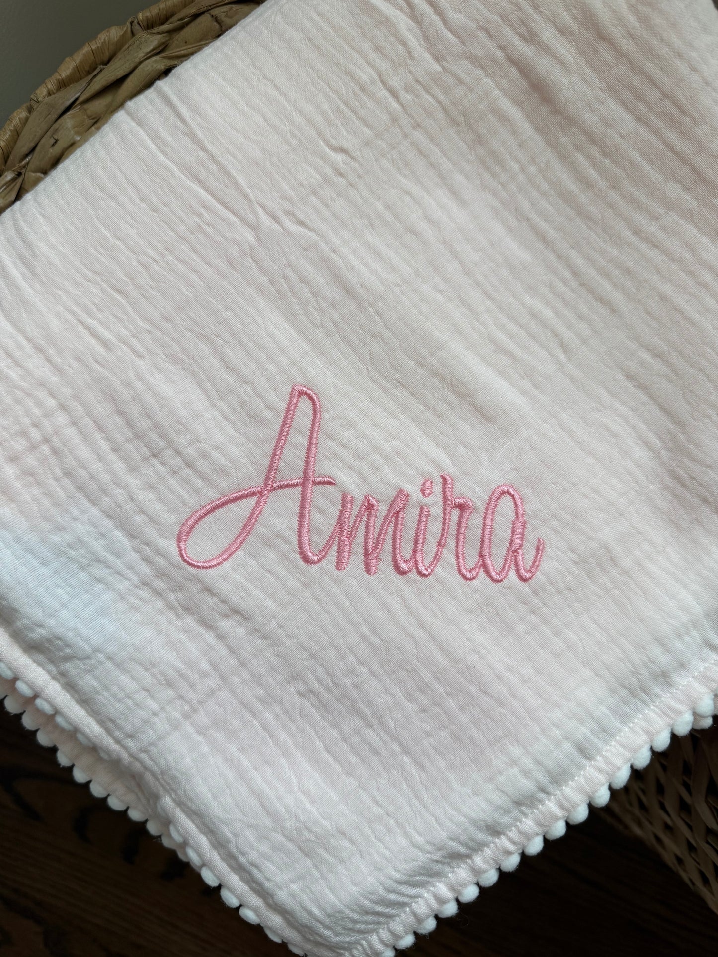 Cotton Muslin Swaddle Blanket