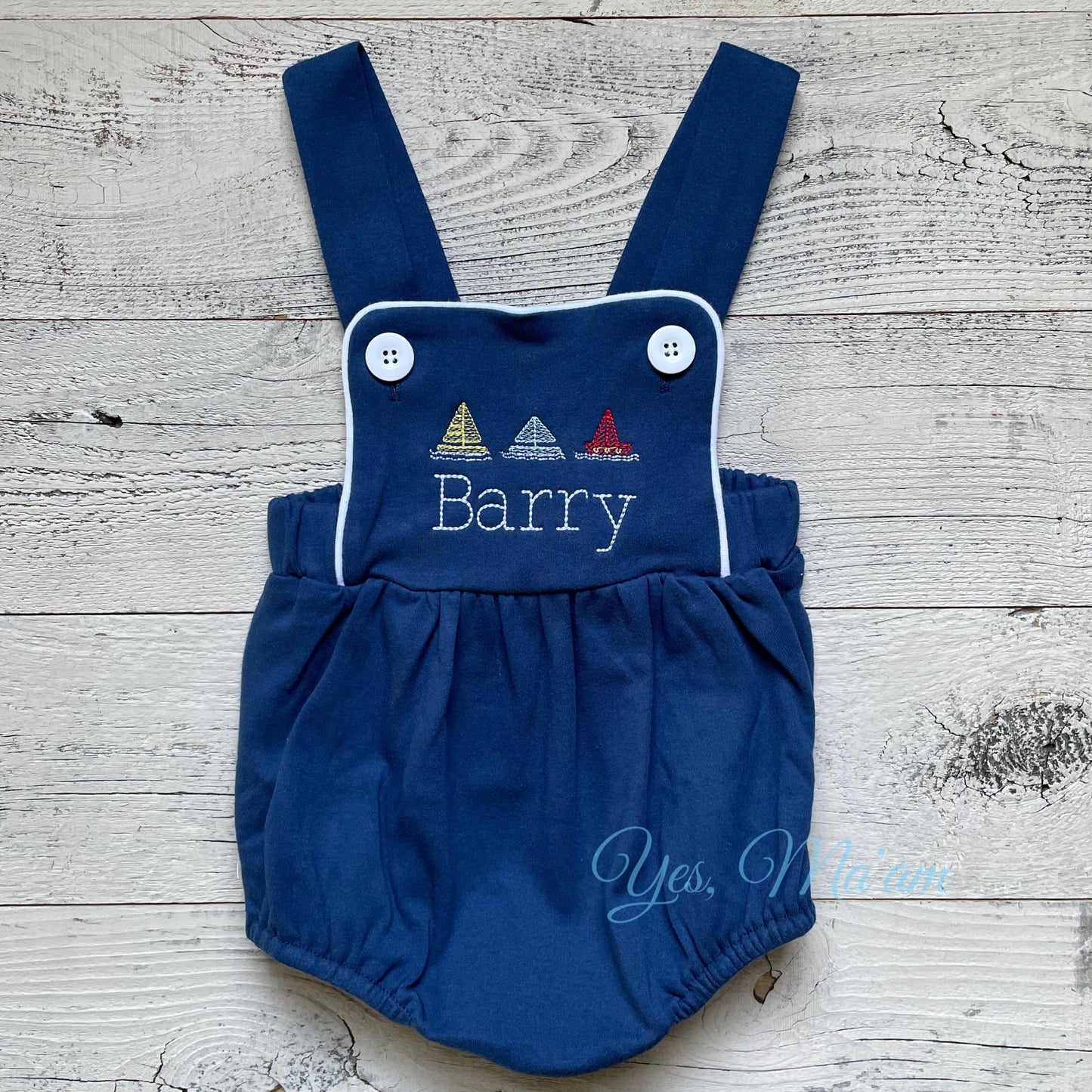 Boys Cotton Sunsuit